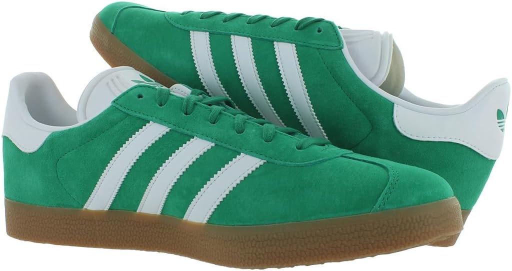 Мужские кроссовки Adidas Gazelle Adv, белый/зеленый — фото 3