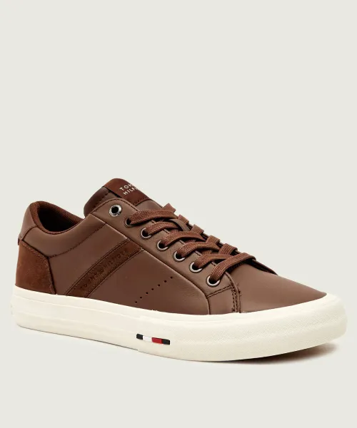 

Кроссовки Hi Vulc lth Street из кожи Tommy Hilfiger, коричневый