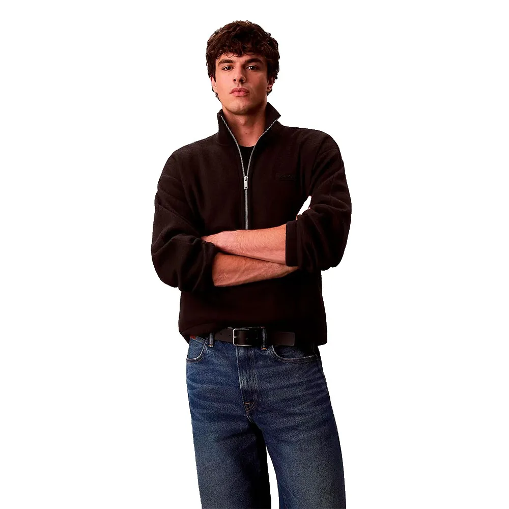 

Толстовка Calvin Klein LV04RD229G с половинной молнией, черный