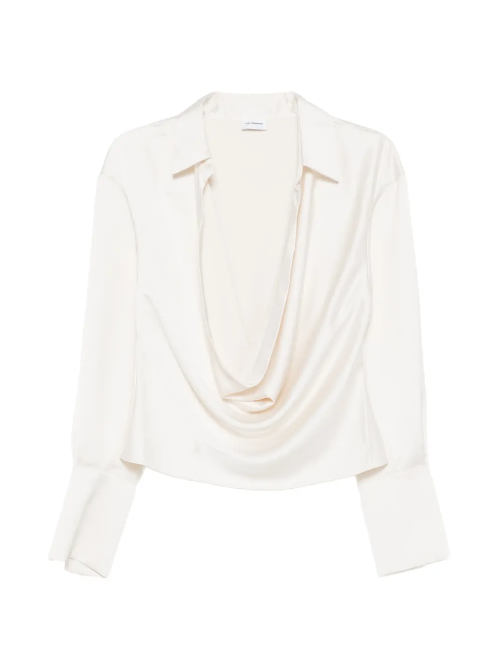 

Блузка Lilia с драпированным вырезом The Andamane, бежевый