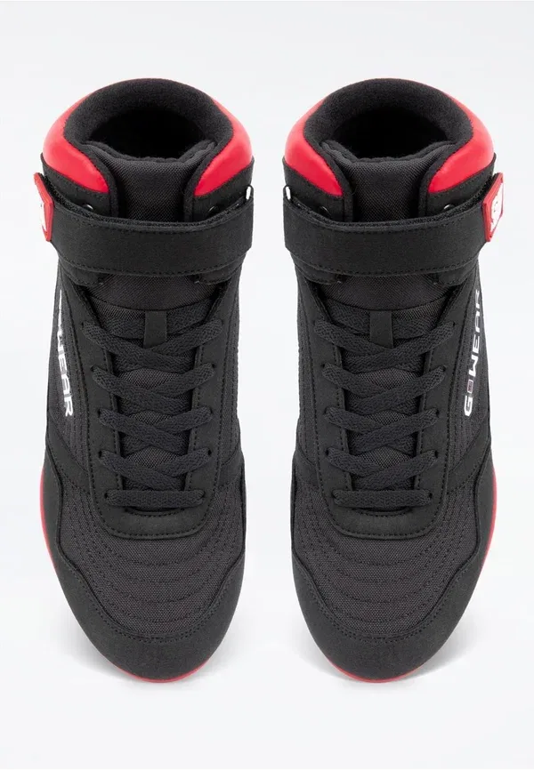 Кроссовки высокие Gorilla Wear High Top Trainers, светло-красный — фото 3