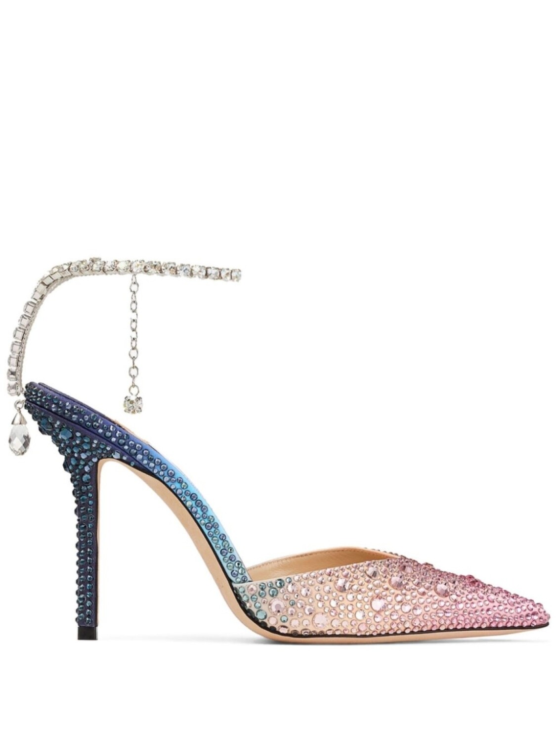 

Туфли-лодочки Jimmy Choo Saeda 100 мм, розовый