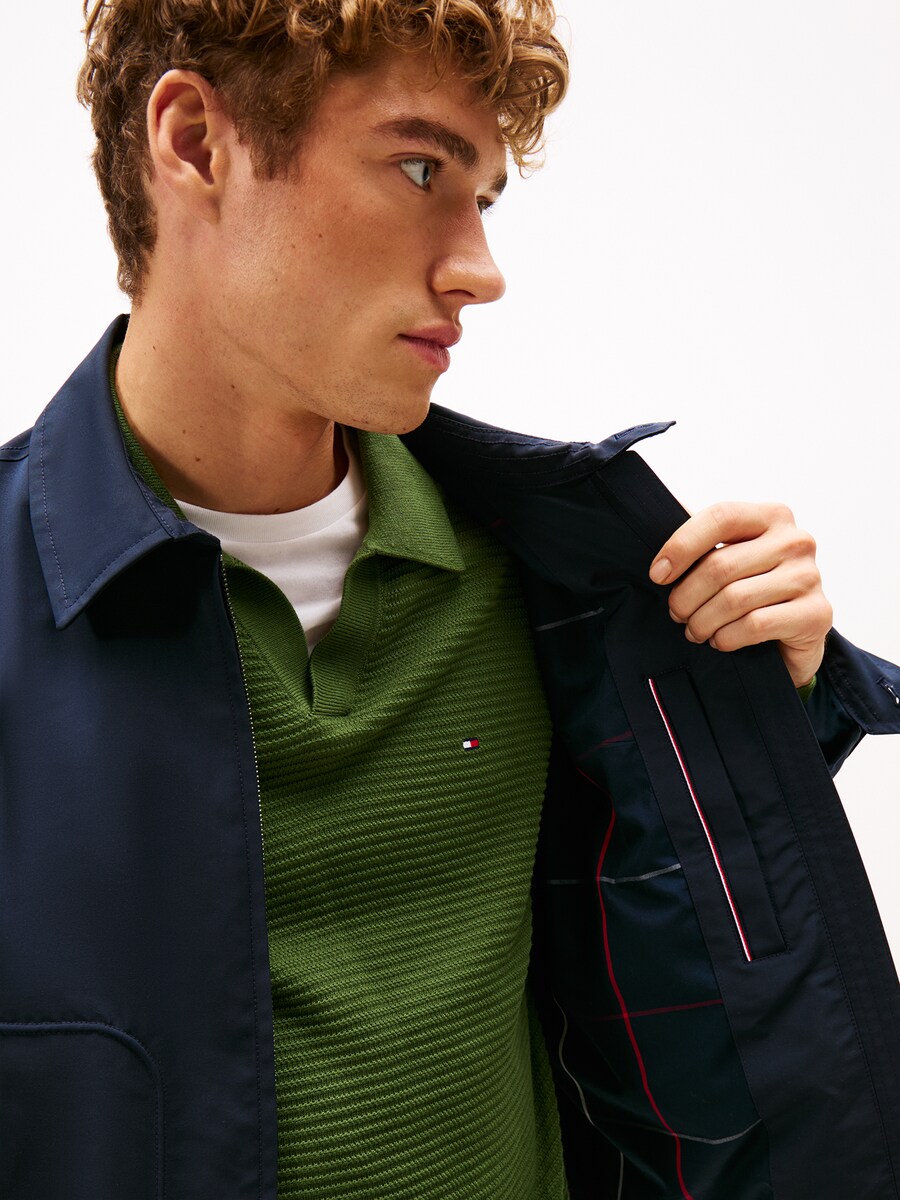 Куртка межсезонная TOMMY HILFIGER IVY, темно-синий — фото 2