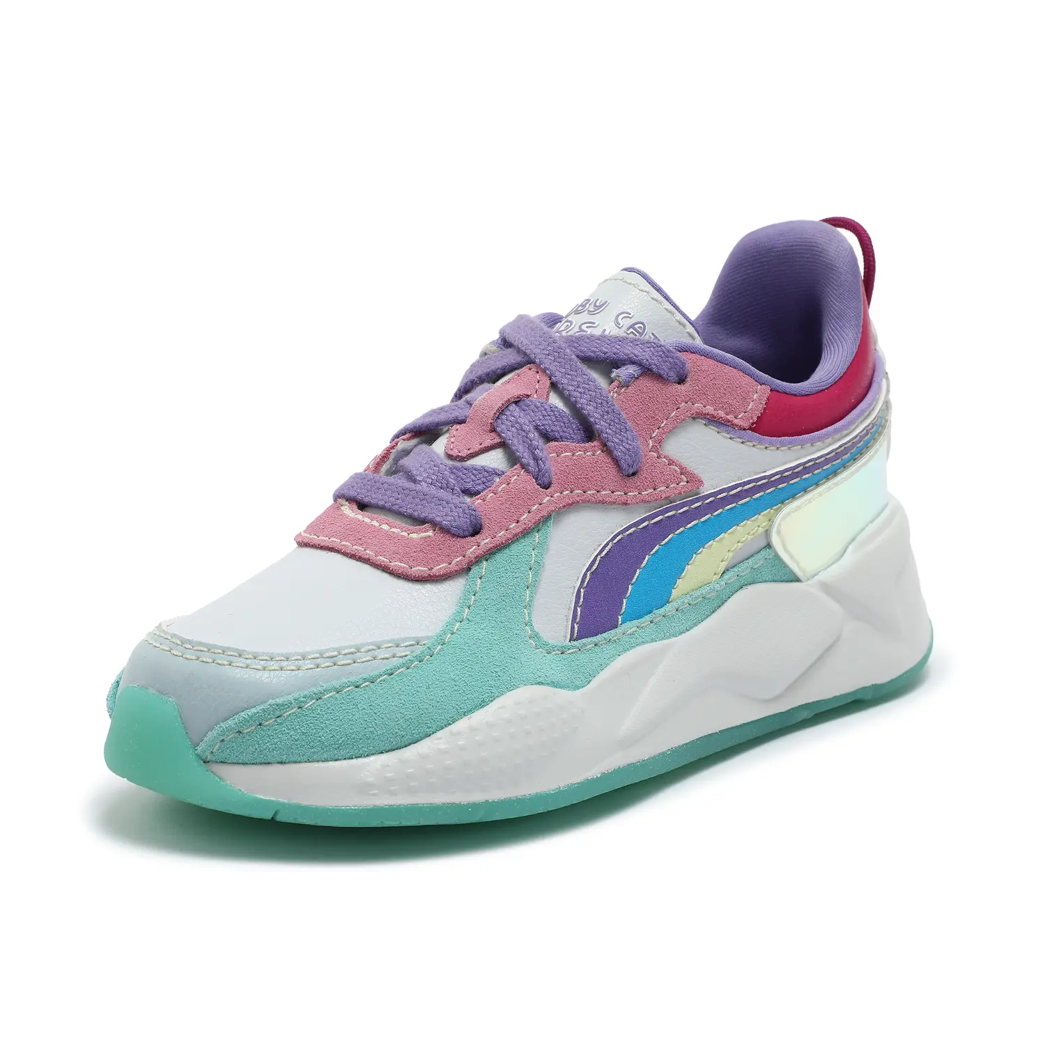 PUMA Кроссовки GABBY'S DOLLHOUSE x RS X Low top Kids Lifestyle Mint Green для детей 3-7 лет — фото 4