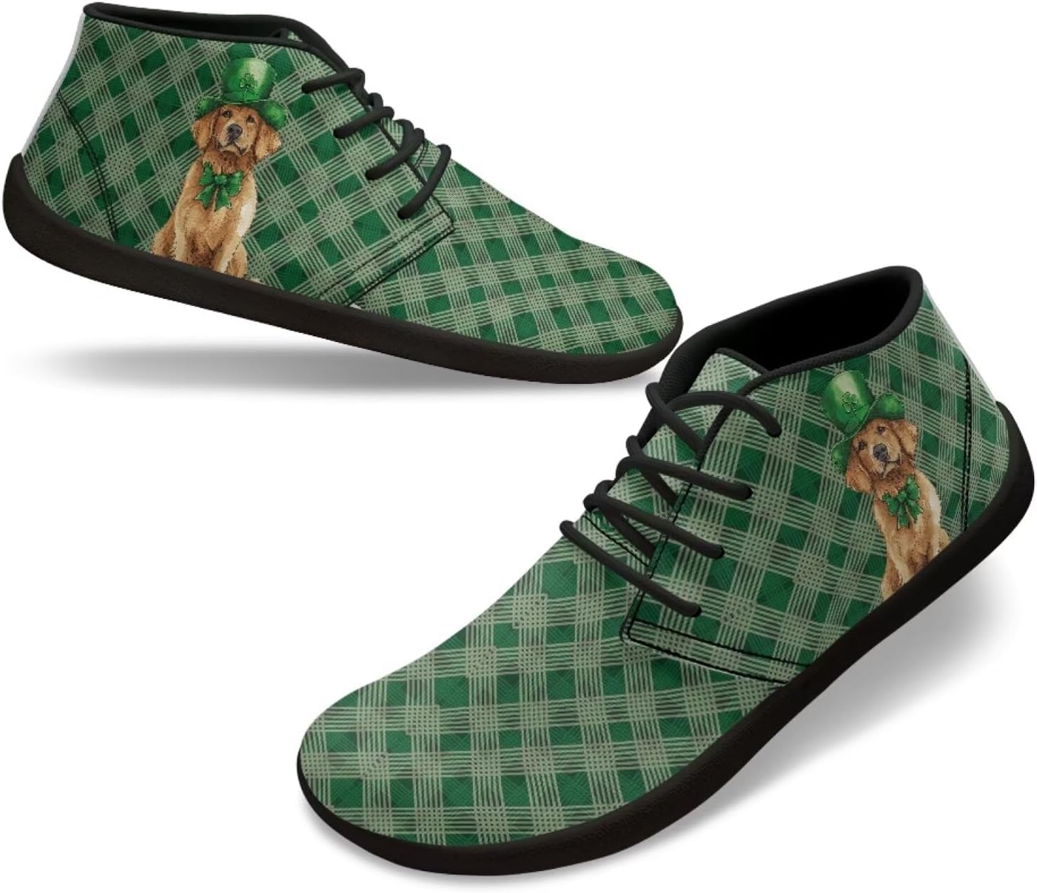 

Мужские сандалии с широкой пяткой в стиле босоножек на День Святого Патрика, для ходьбы, стильные кроссовки с нескользящей подошвой и нулевым перепадом Xixirimido, зеленый