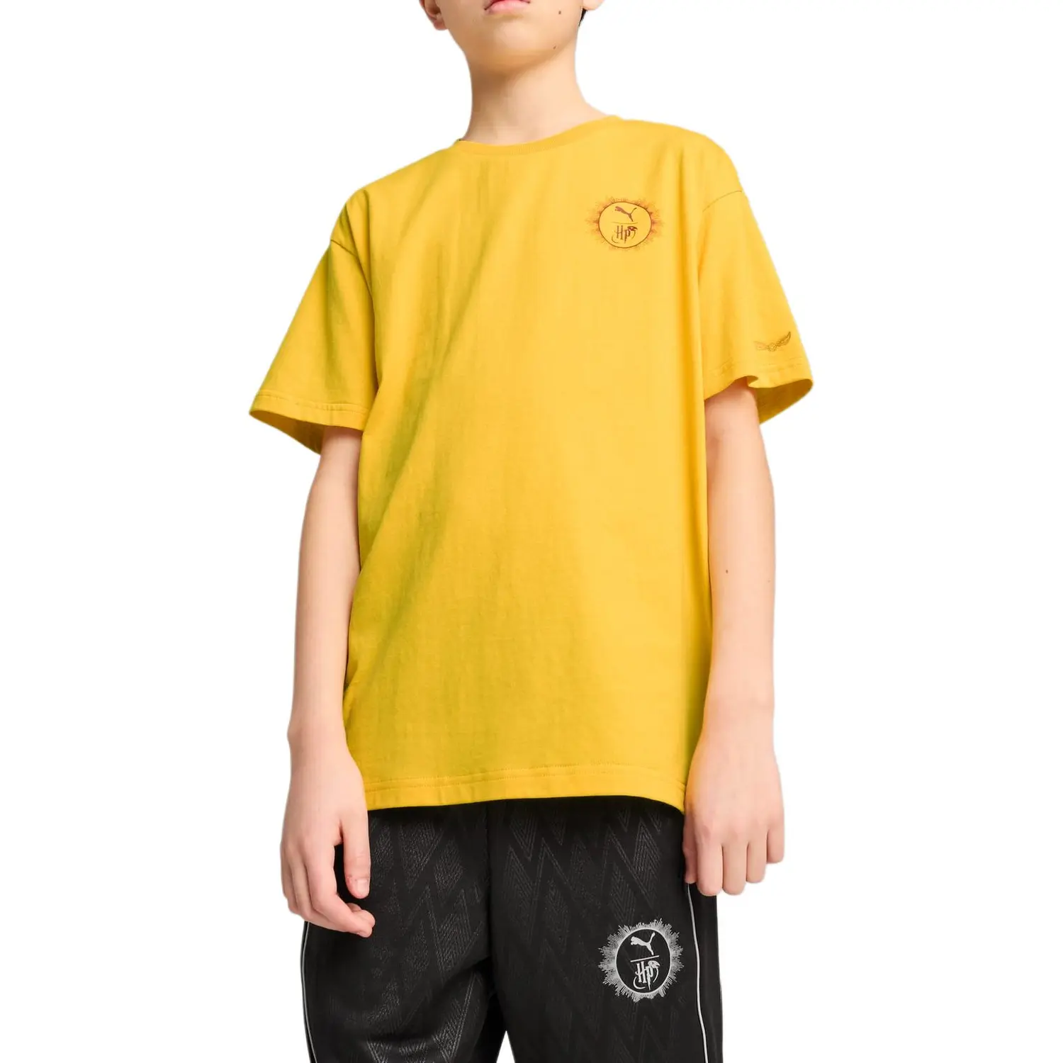 Детская футболка PUMA, желтый — фото 4