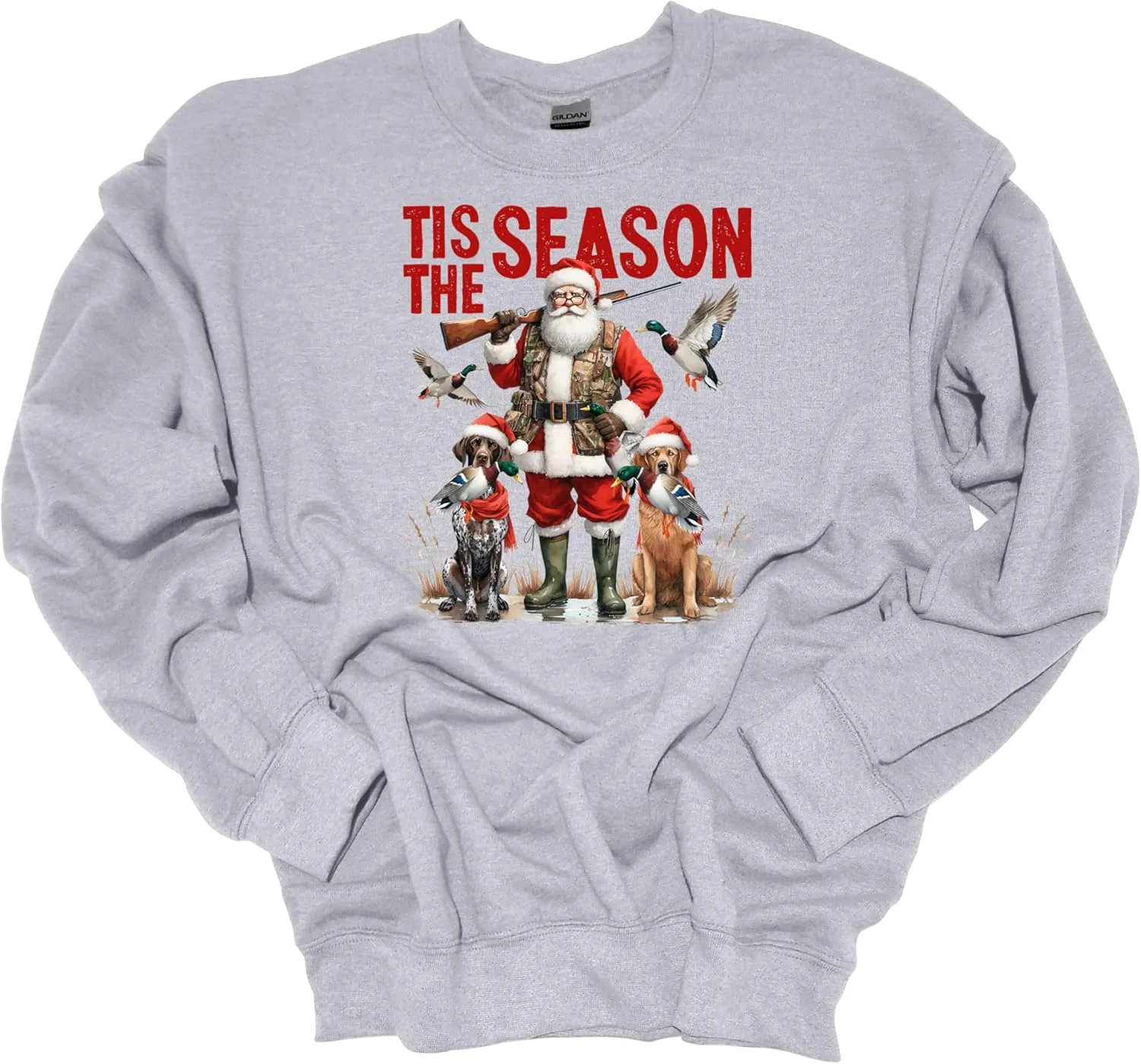 

Футболка Trenz Shirt Company с принтом "Сезон охоты на Санту"