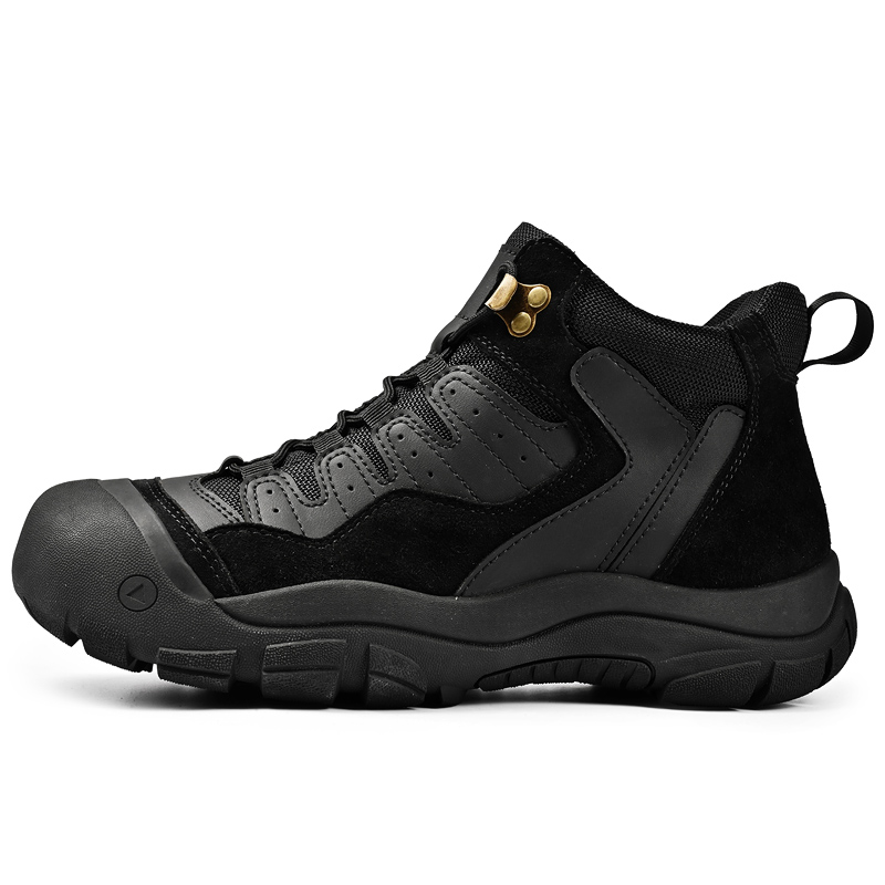 

Season Ram Высокие треккинговые ботинки мужские утепленные черные, цвет Black Insulated Shoes