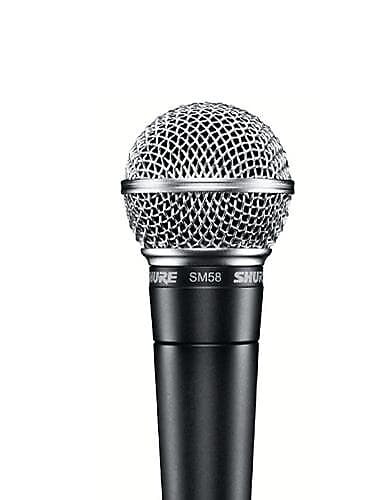 

Динамический микрофон Shure SM58S Handheld Cardioid Dynamic Microphone with On / Off Switch