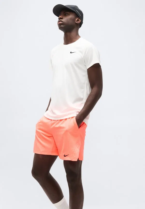 Спортивные шорты nikecourt victory short 7 дюймов Nike Performance, Hot Lava/Black — фото 4
