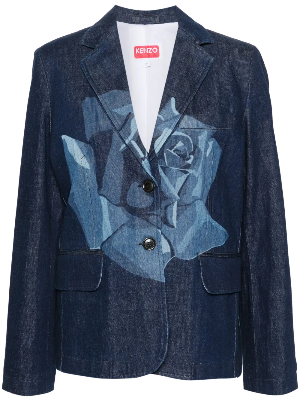 

Джинсовый пиджак Rose KENZO, синий