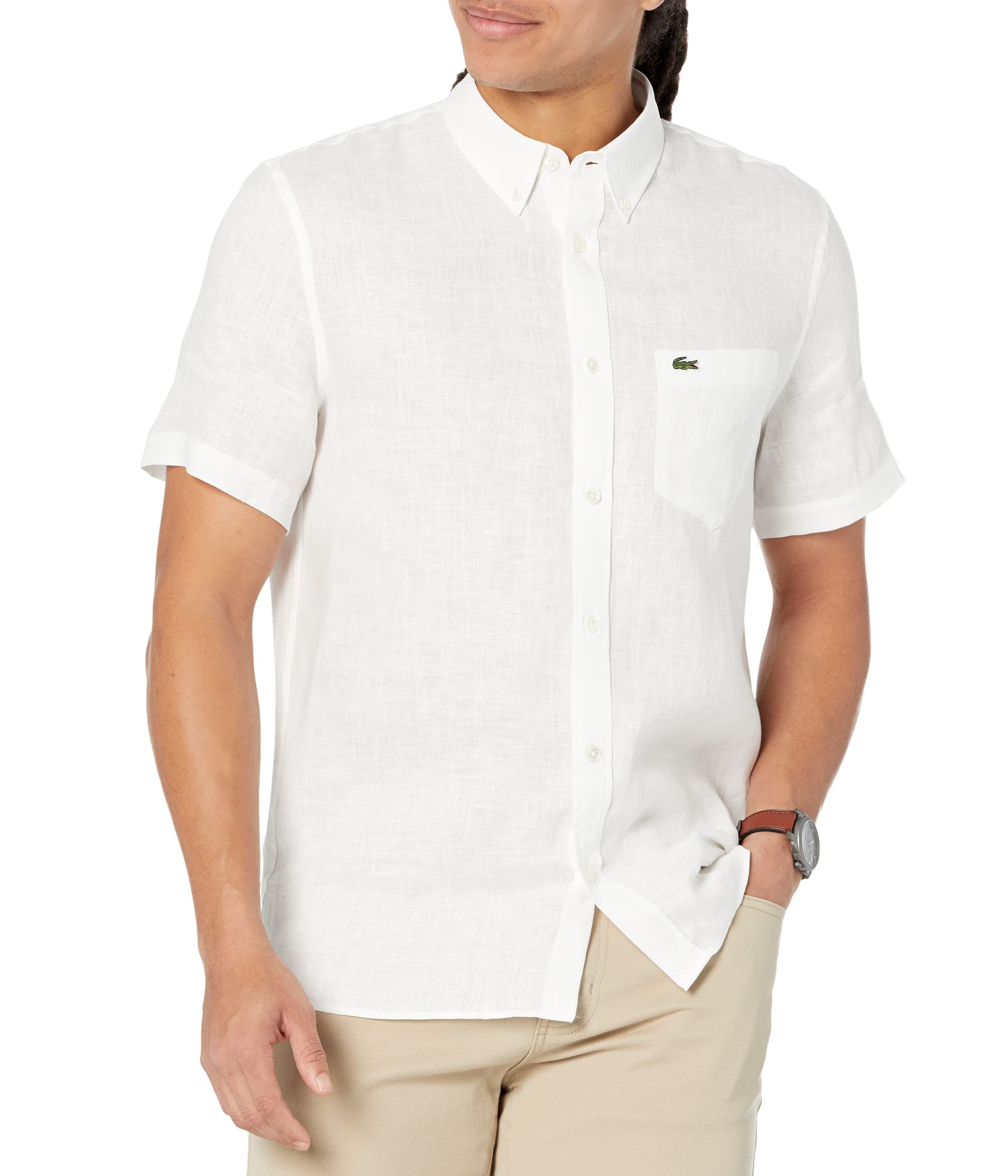 

Рубашка Lacoste Short, белый