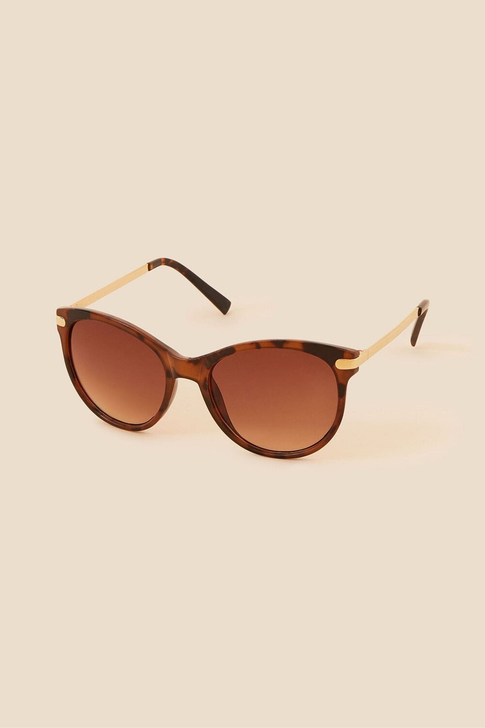 

Классические солнцезащитные очки на металлической дужке Accessorize, коричневый