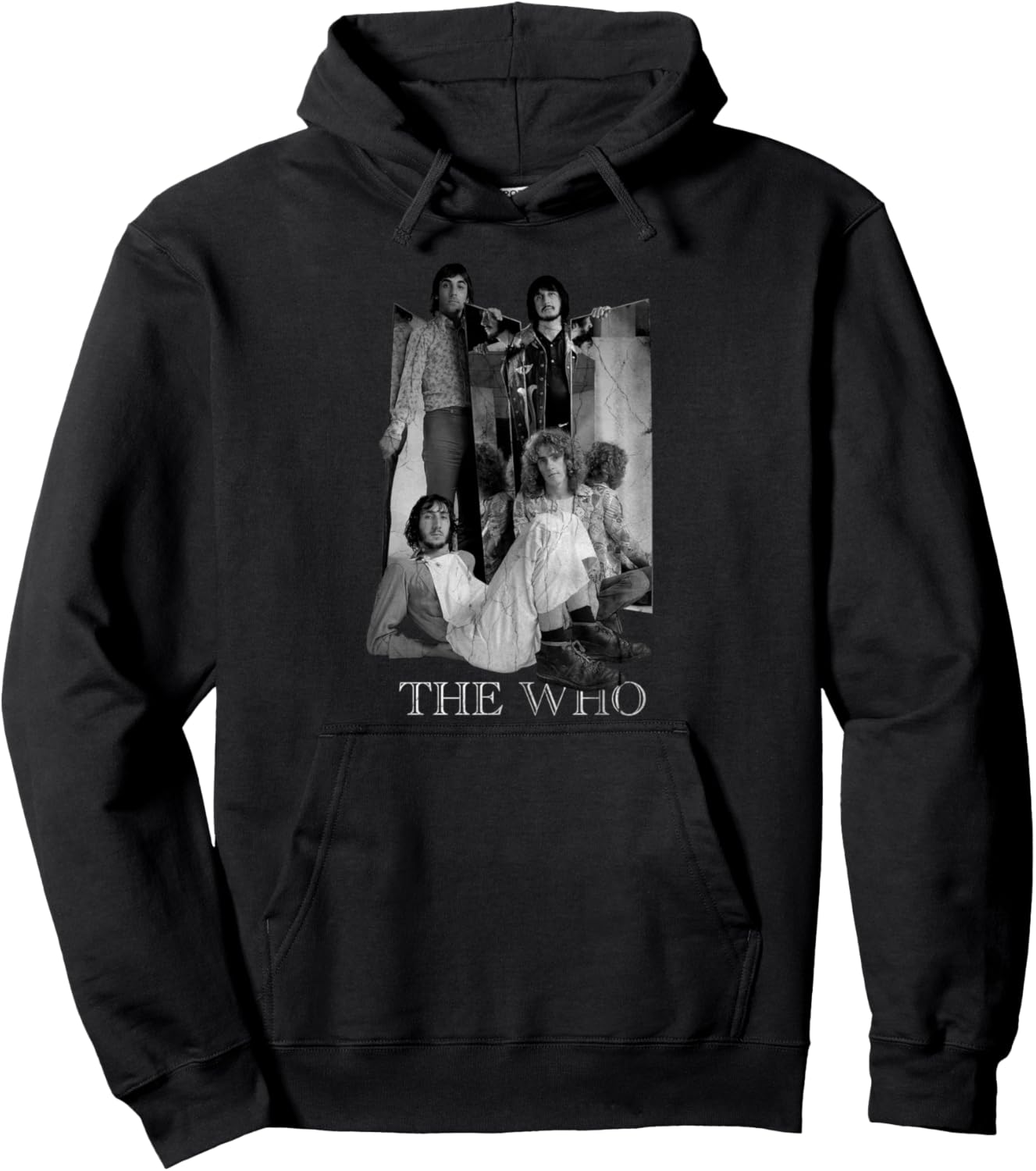 

Официальная толстовка The Who Mirrors Mono Hoodie, черный