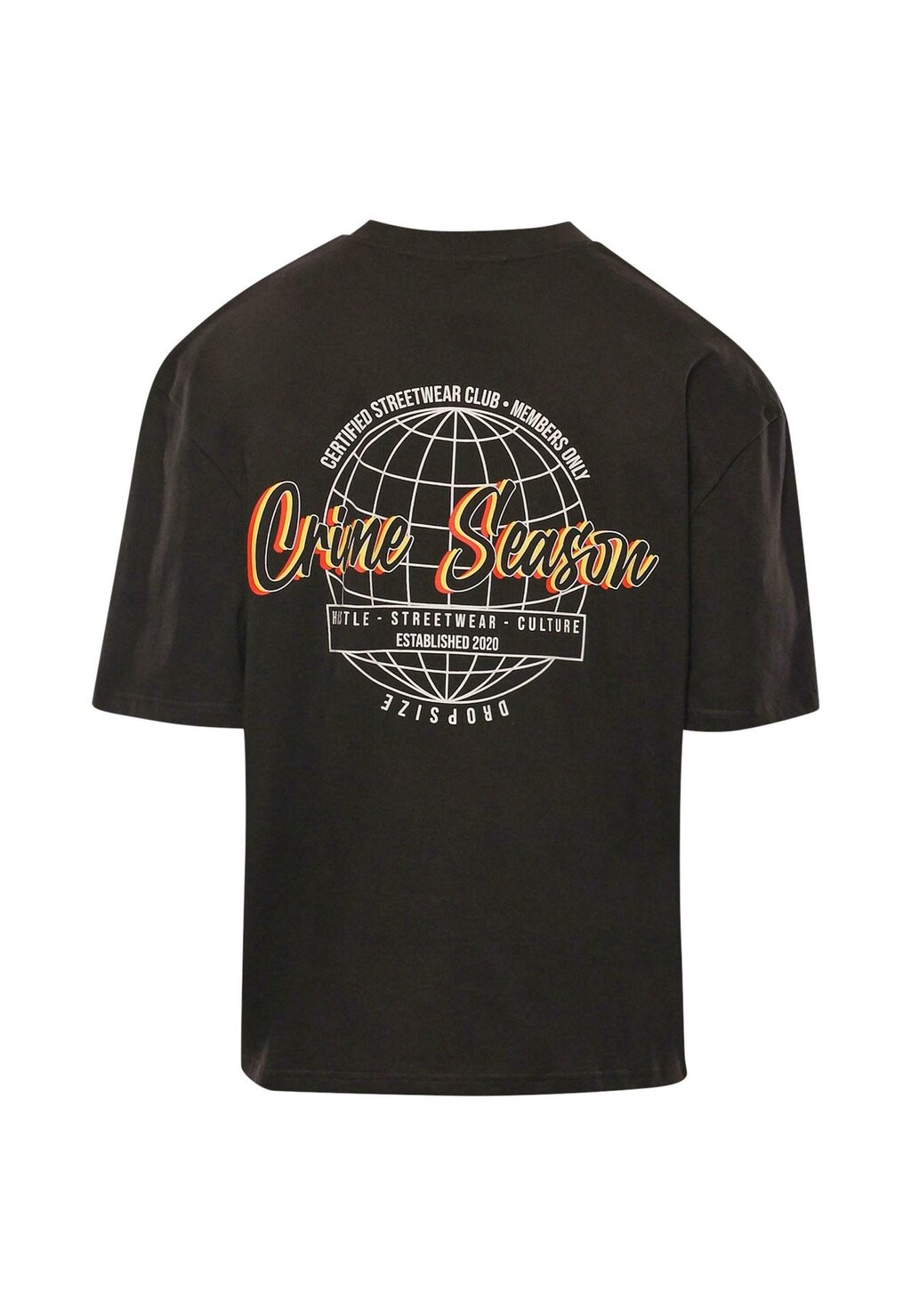 

Футболка с принтом STREETWEAR CLUB Dropsize, черный