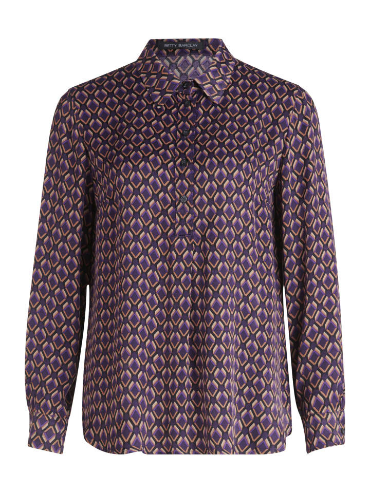

Блуза Betty Barclay Longbluse langarm, цвет Purple/Brown
