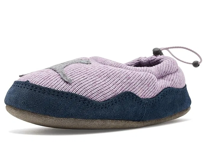 Тапочки флисовые L.L.Bean Kids, Pastel Lilac Cat — фото 3