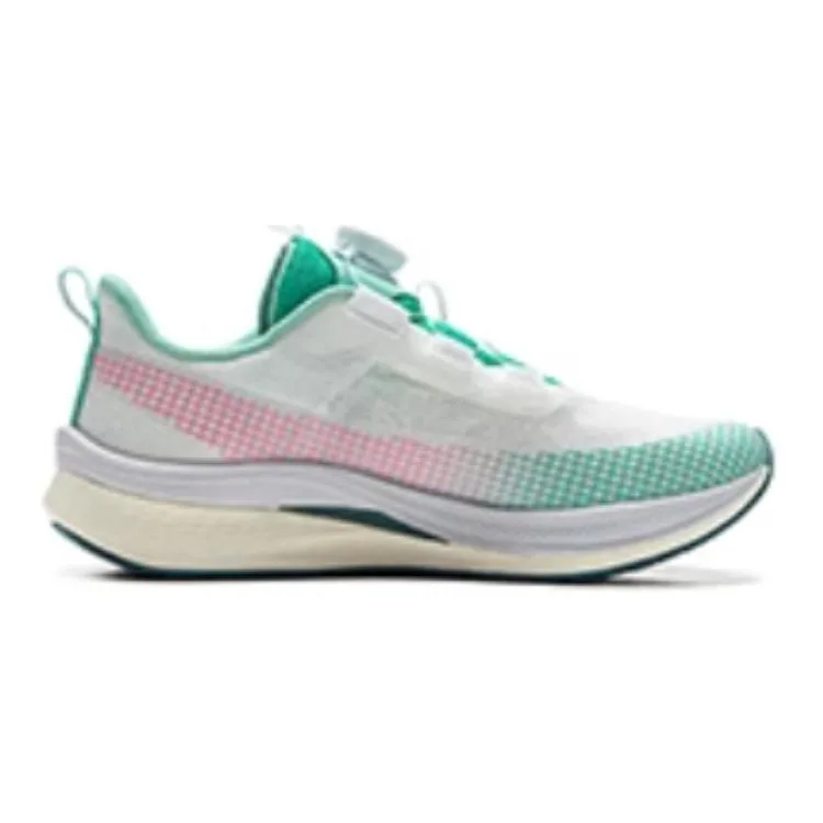 YOUNG Li-Ning YOUNG Red Hare 7 PRO YOUNG детские кроссовки для бега с низким верхом, устойчивые к истиранию, зеленые и белые — фото 4