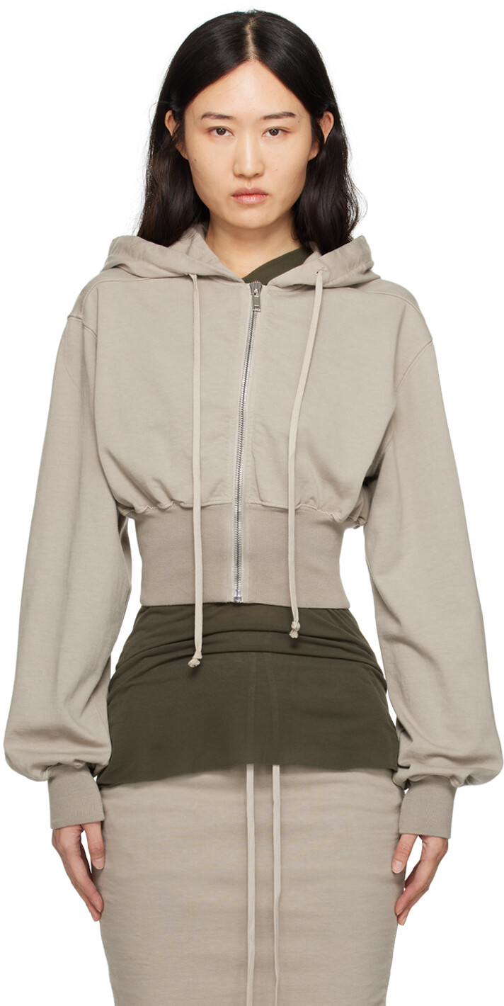 

Толстовка с капюшоном Off-White Porterville Tatlin на молнии Rick Owens DRKSHDW
