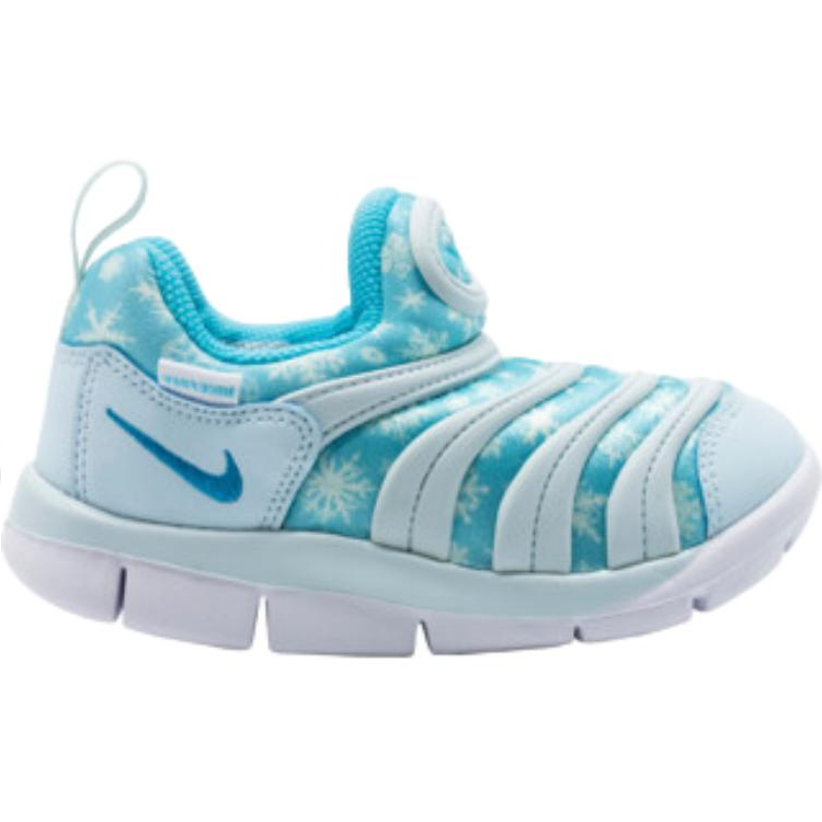 Nike Динамо фри лоу топ детские туфли blue для малышей — фото 3