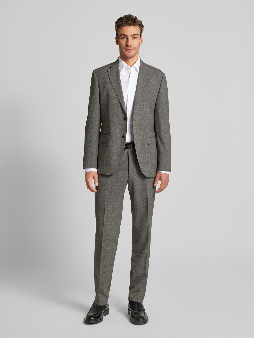 

Рубашка делового покроя Comfort Fit с воротником Kent ETERNA, белый