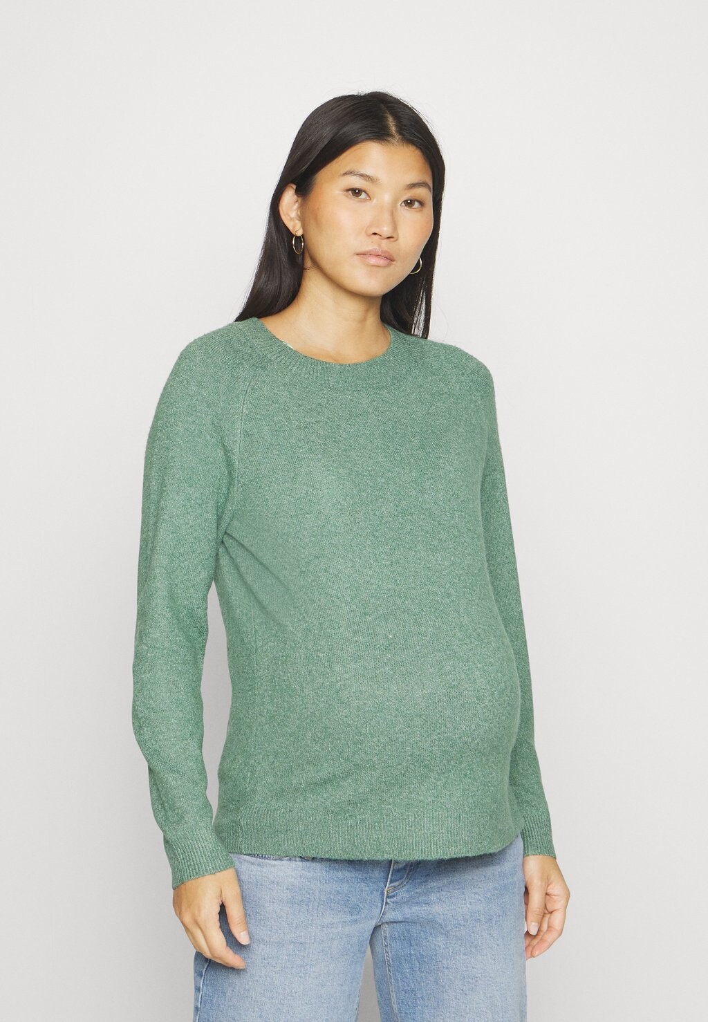 

Свитшот ONLY MATERNITY OLMRICA LIFE, цвет dark ivy