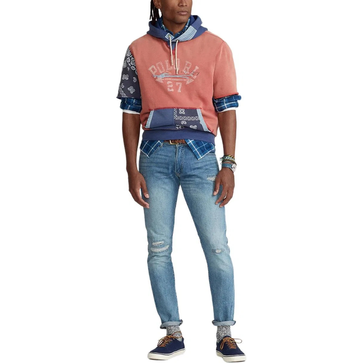 Свитшот Polo Ralph Lauren для мужчин мультиколор — фото 4
