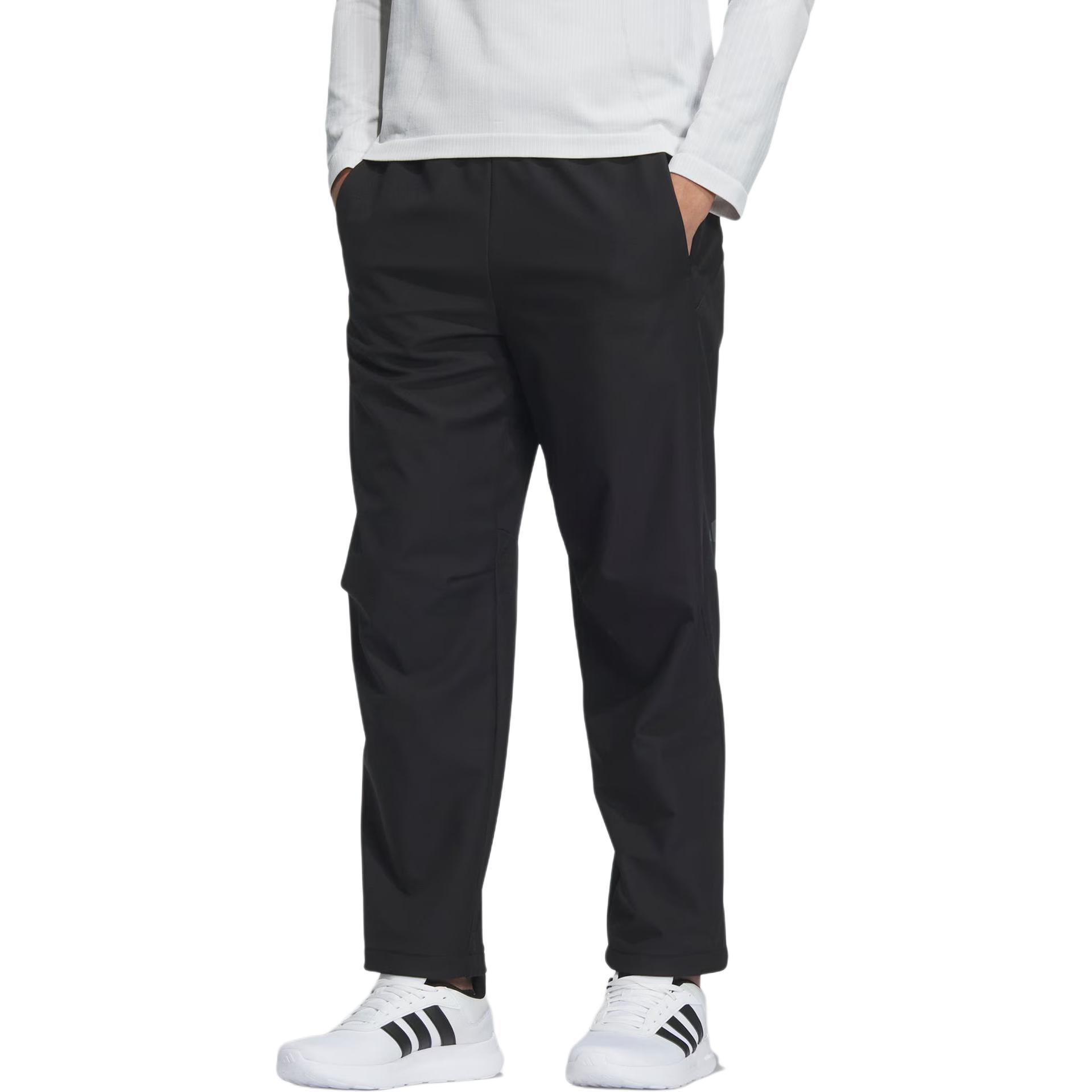 Adidas Штаны casual TH WV PNT мужские black — фото 4