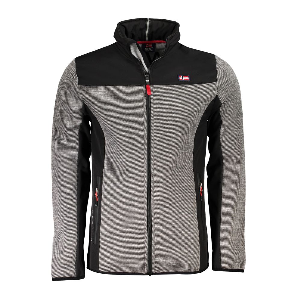 

Мужская куртка из серого полиэстера Geographical Norway