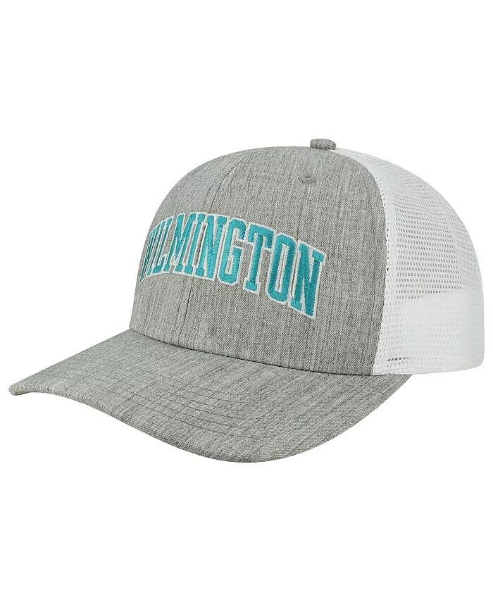 

Мужская кепка с капюшоном UNC Wilmington Seahawks Arch Trucker Snapback (серо-серый, белый) Legacy Athletic, серый