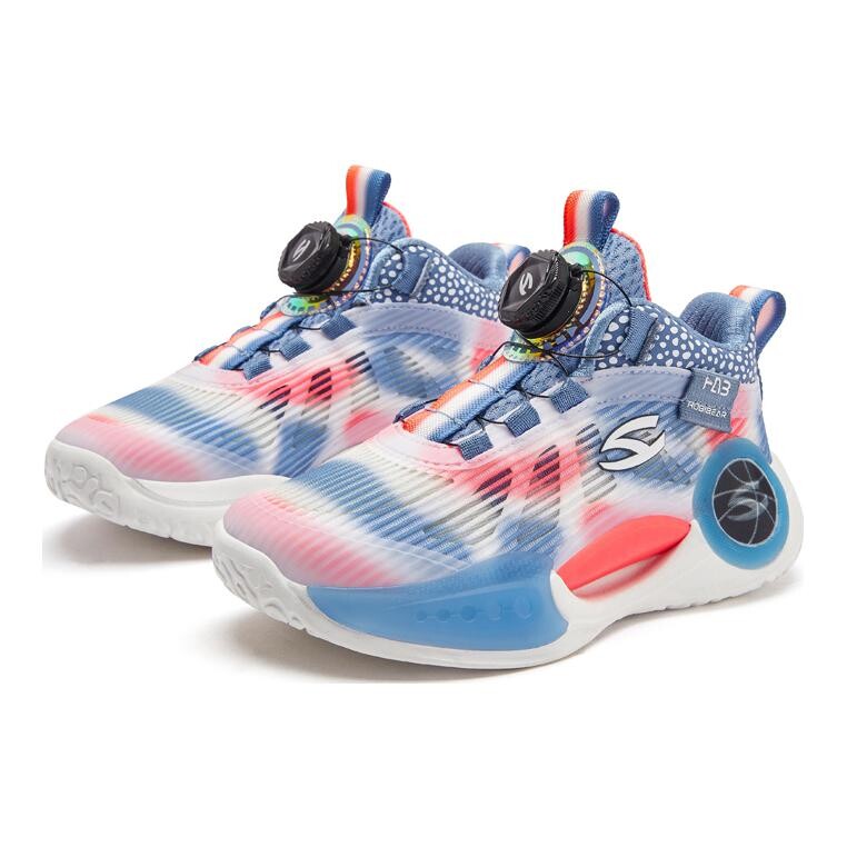 Кроссовки HOBIBEAR Kids Basketball Shoes Kids Mid-top, голубой — фото 2