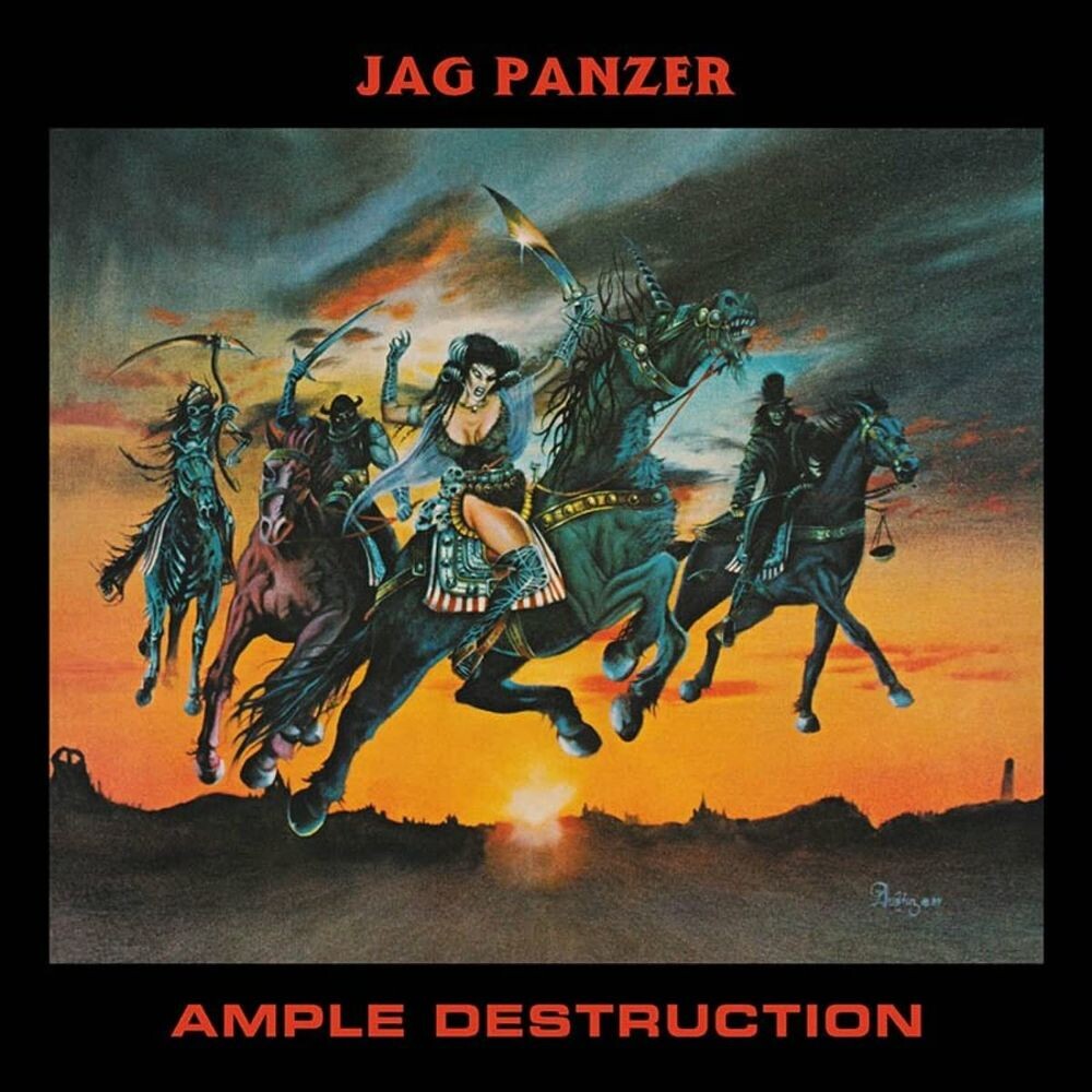 

Виниловая пластинка LP Ample Destruction [Black/Orange Splatter Vinyl] - Jag Panzer