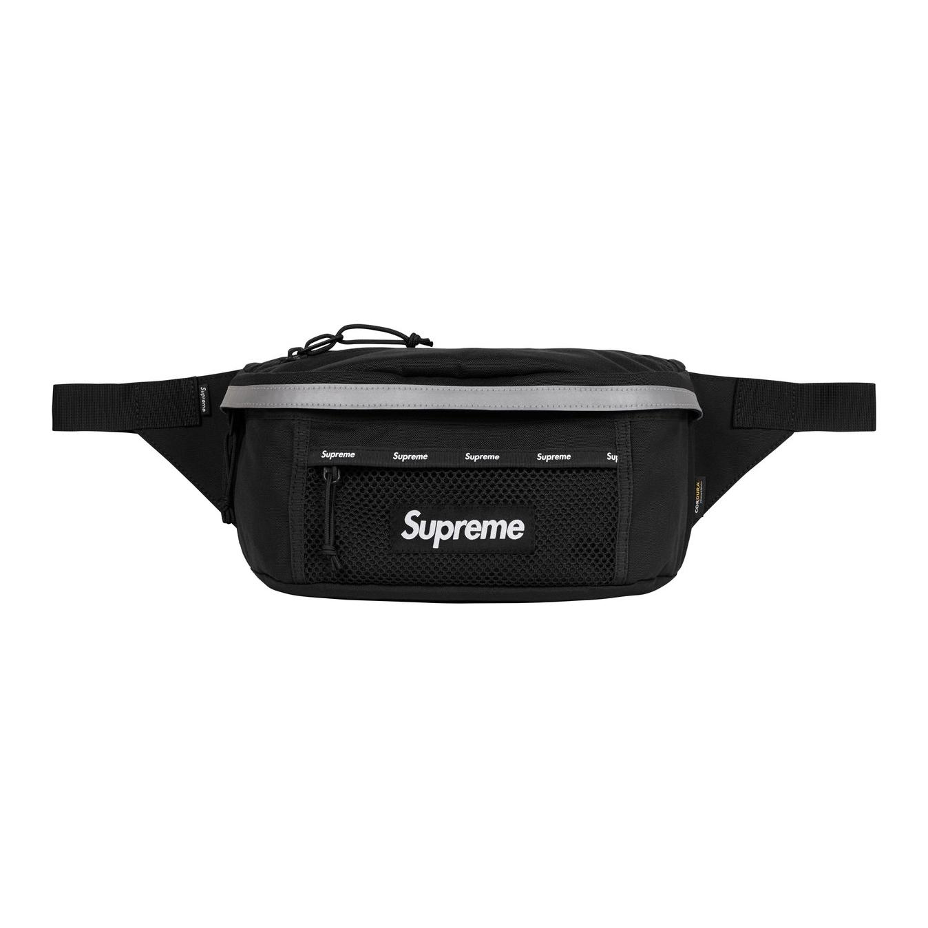 

Supreme Нейлоновый поясной рюкзак Regular Unisex черный, Black