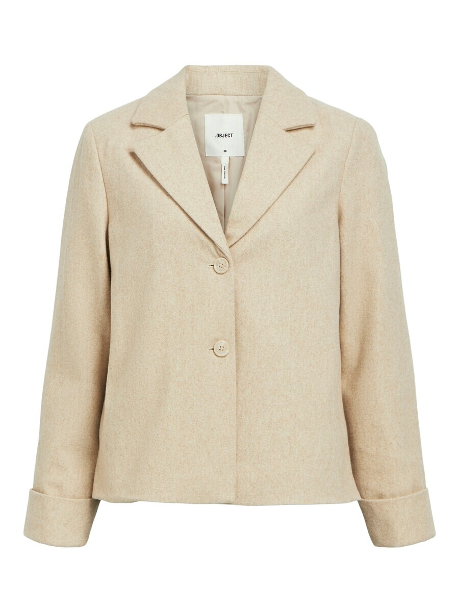 

Всесезонная куртка OBJECT Between-Season Jacket, серо-бежевый