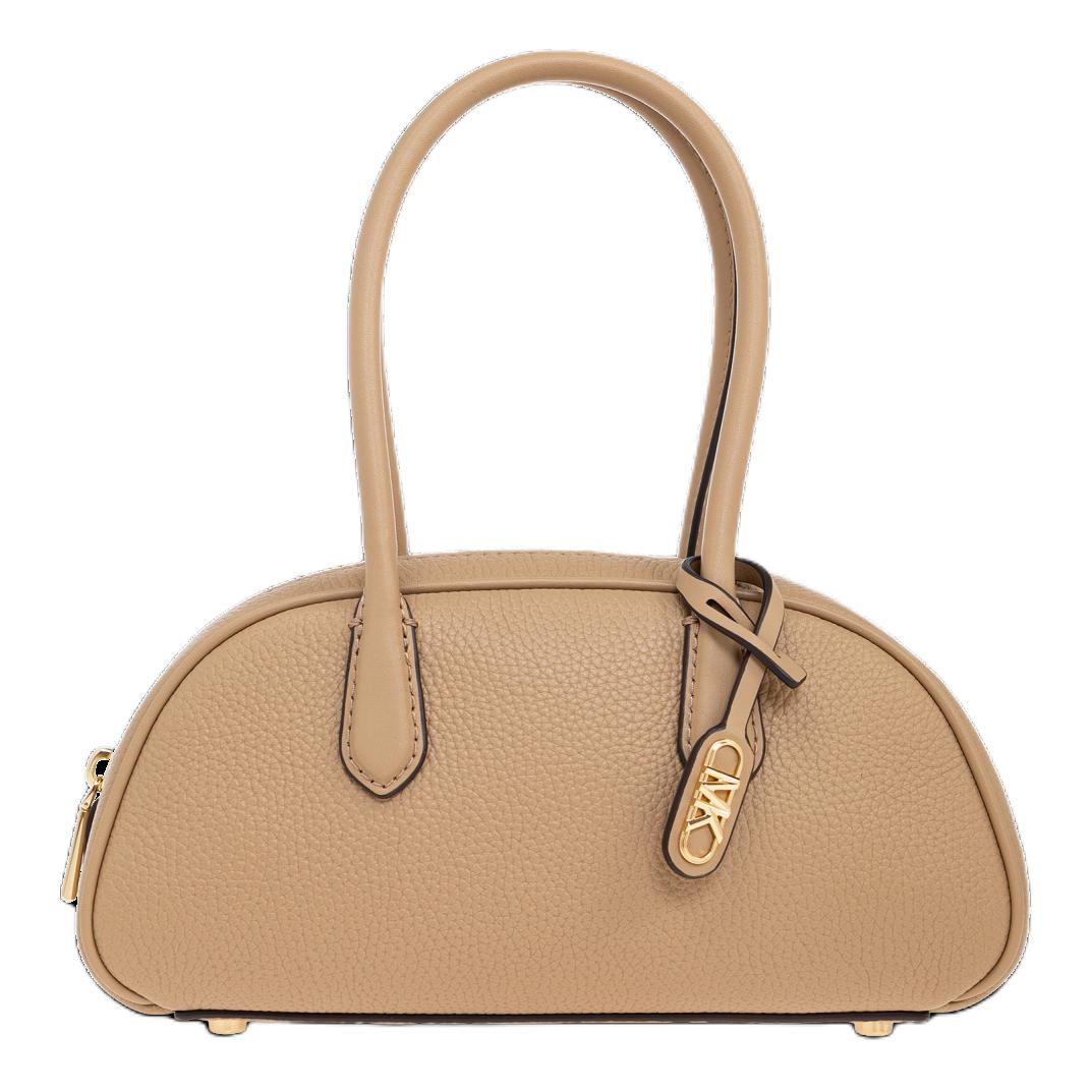 

MICHAEL KORS Женская кожаная сумка через плечо бежевая