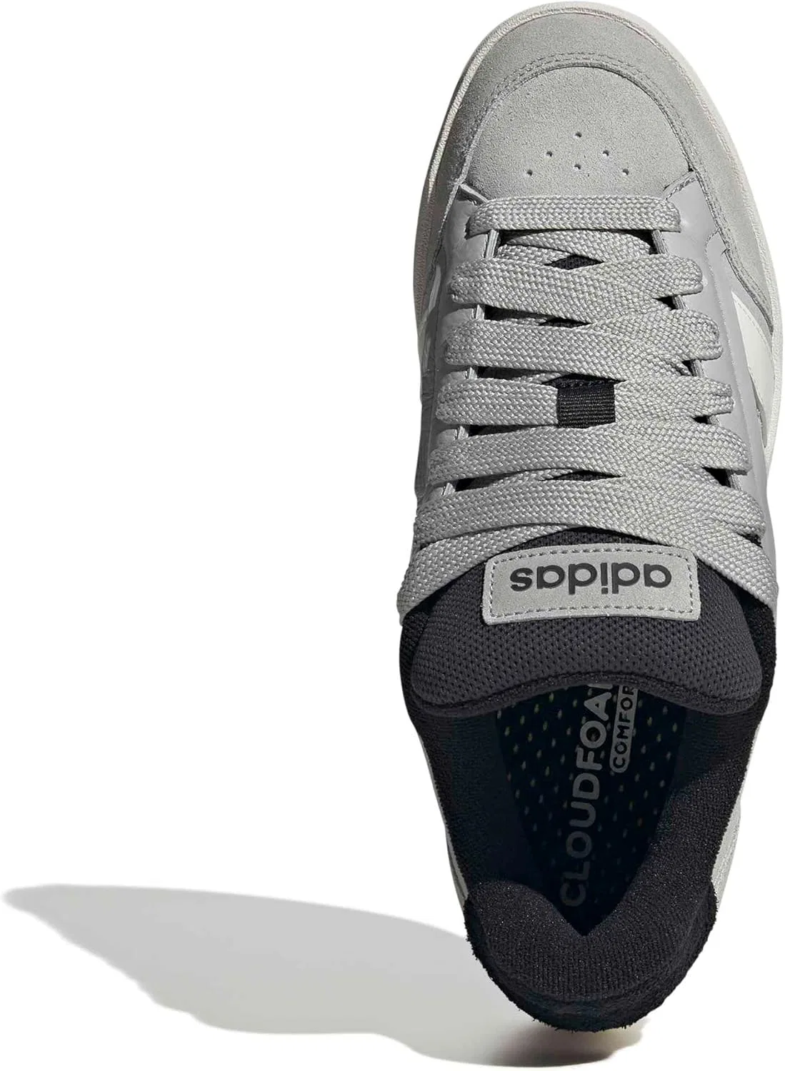 Кроссовки мужские Adidas Grand Court Alpha, серый/белый/черный — фото 2