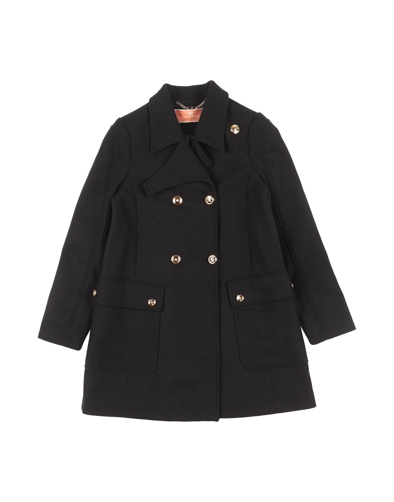 

Пальто для девочек Elisabetta Franchi, черный