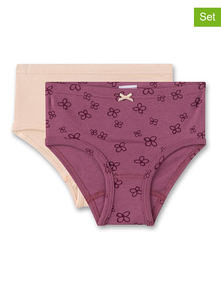 

Sanetta Комплект из 2 штук: трусы бежево-фиолетового цвета
