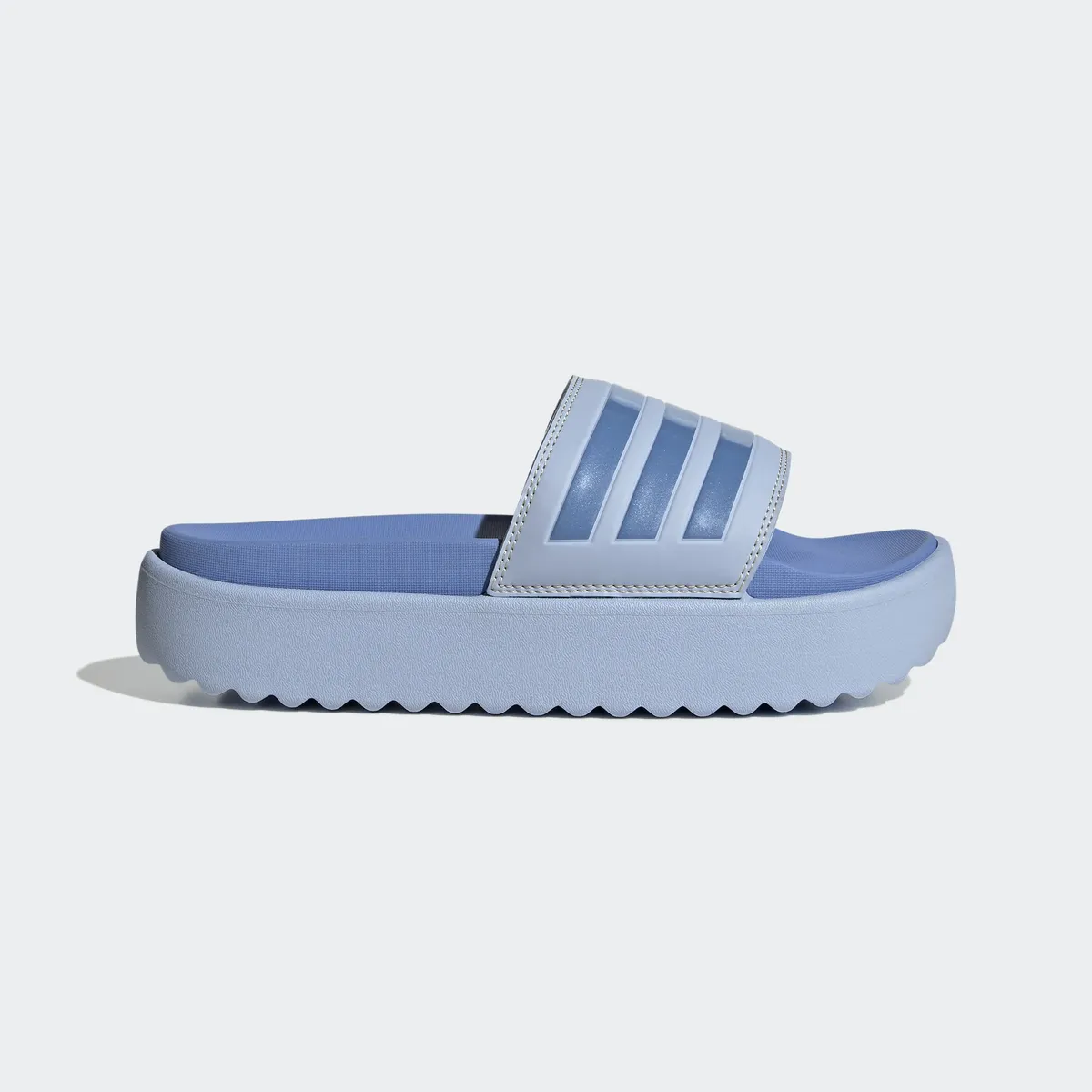 

Adidas Спортивные купальные сандалии "PLATFORM ADILETTE" Adidas Sportswear, цвет Blue Dawn / Blue Fusion Metallic / Blue Fusion