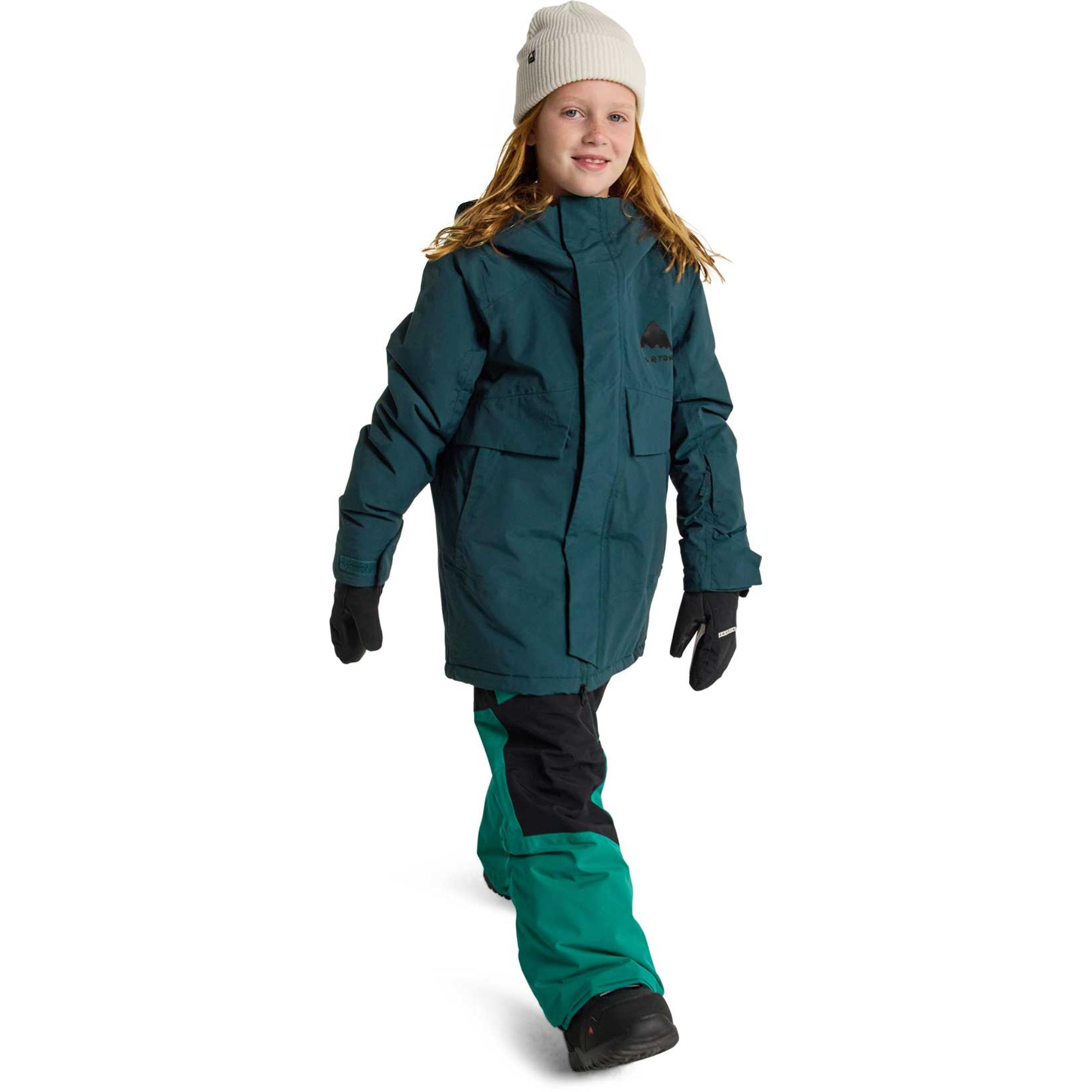 Детская зимняя куртка Ascutney 2L Burton, Deep Emerald — фото 3