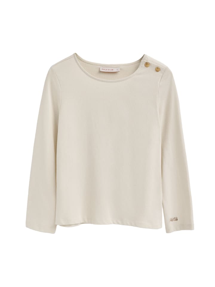 

Polo Club Футболка с длинными рукавами бежевого цвета