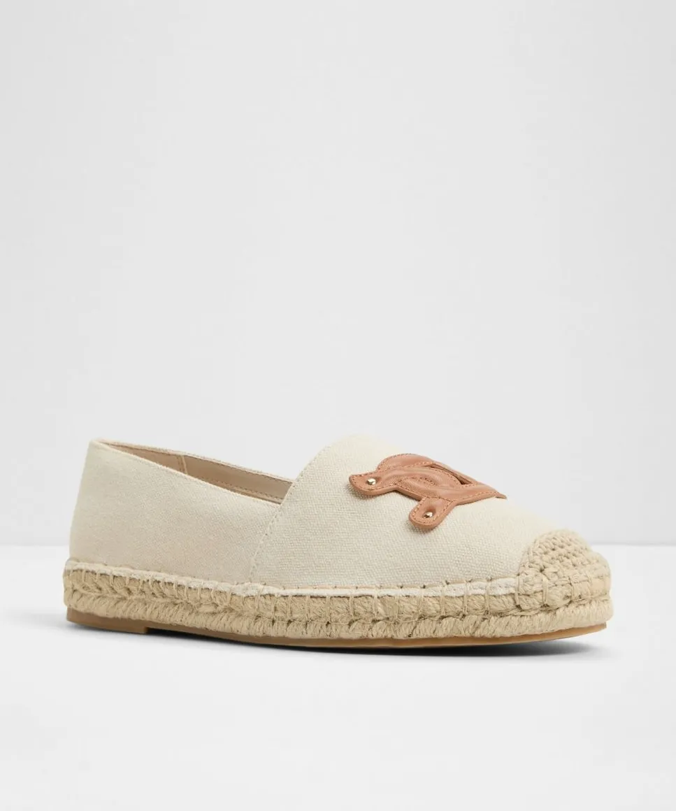 Женские эспадрильи на плоской подошве с круглым носком Aldo, бежевый — фото 4