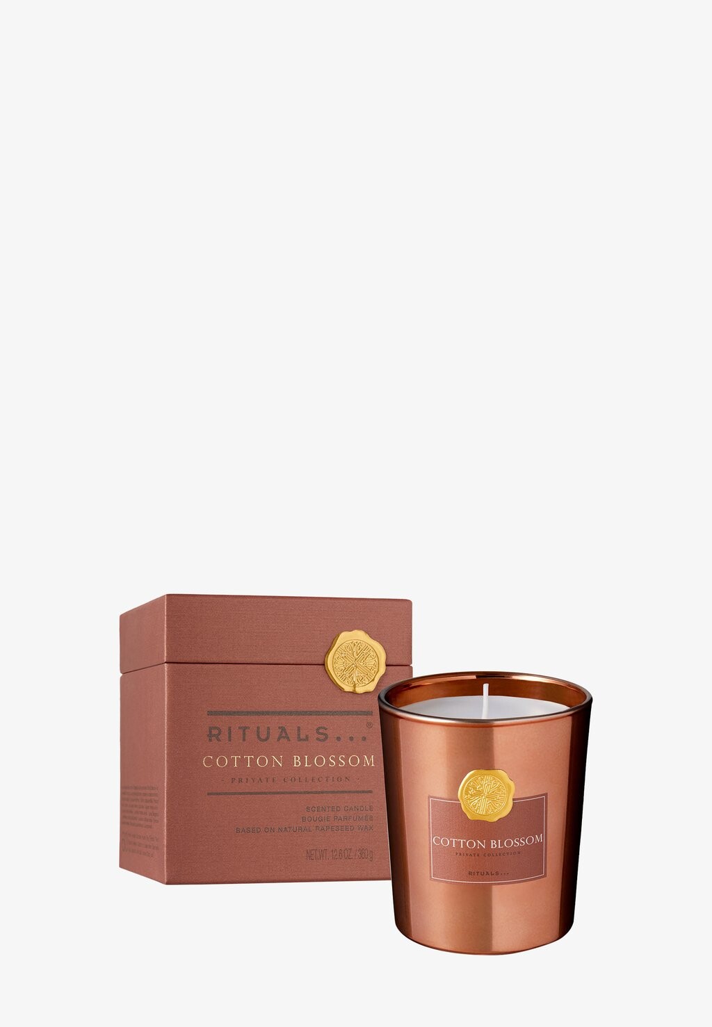 

Ароматическая свеча COTTON BLOSSOM SCENTED CANDLE PRIVATE COLLECTION Rituals