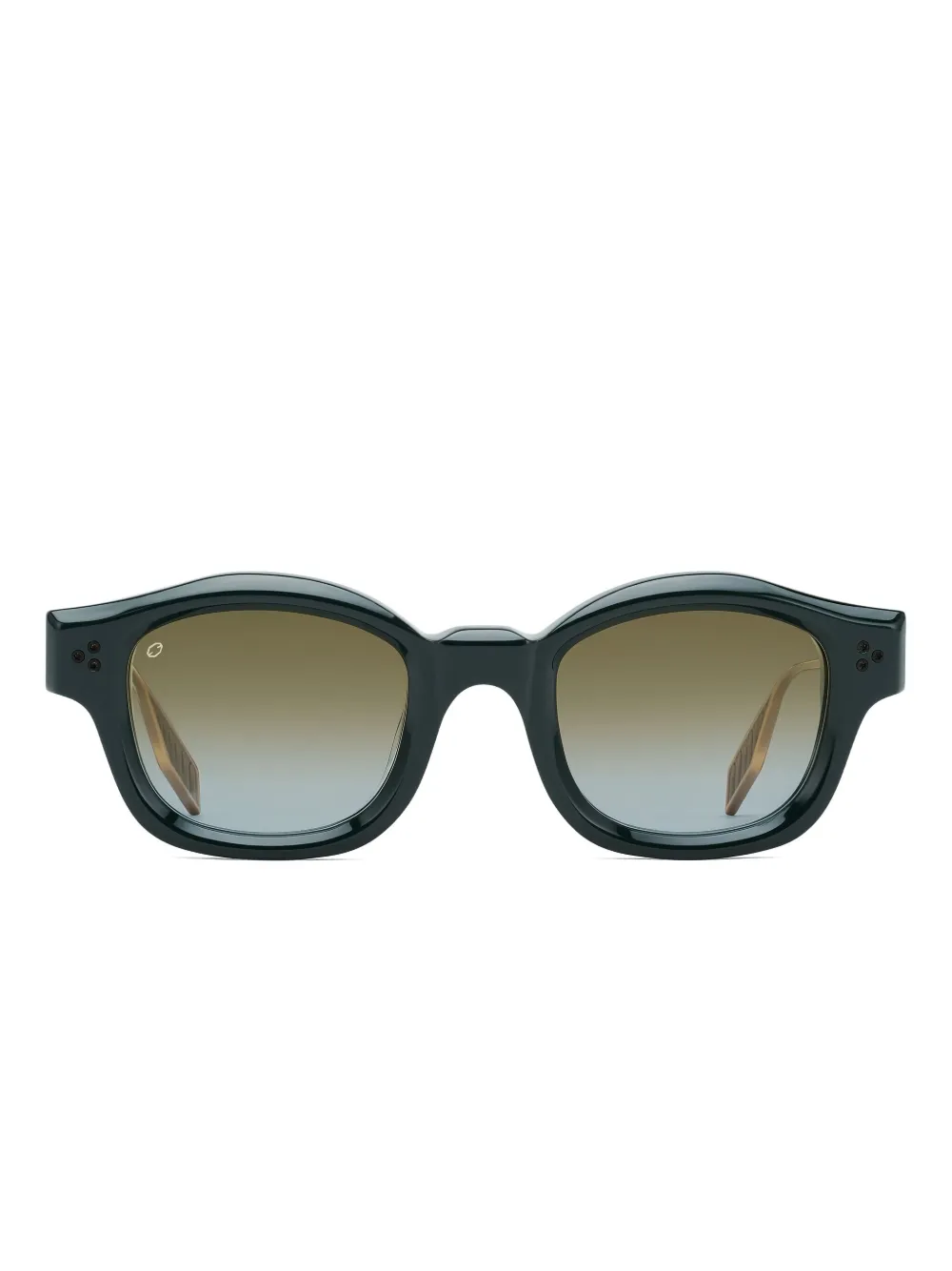 

Солнцезащитные очки V2 в круглой оправе T Henri Eyewear, зеленый