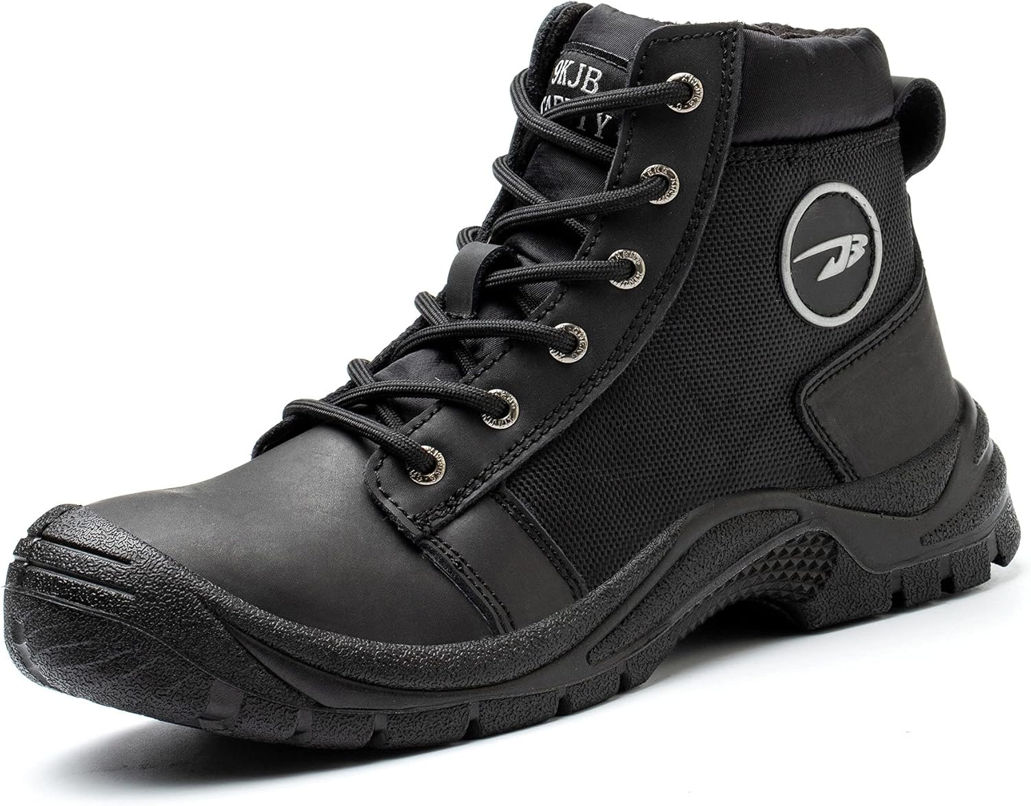 

Стальные ботинки XUNRUO с защитным носком для мужчин и женщин, безопасные легкие кроссовки для промышленности и строительства, дышащая обувь, черный