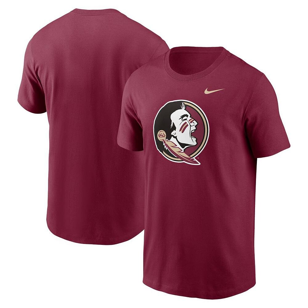 Мужская футболка с логотипом Nike Garnet Florida State Seminoles Primetime Evergreen, цвет Fsu Red — фото 2