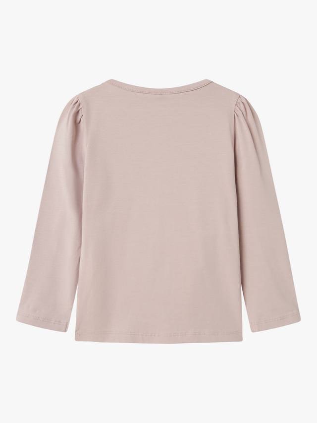 Детская футболка с длинным рукавом Paw Patrol из хлопка NAME IT, Burnished Lilac — фото 2