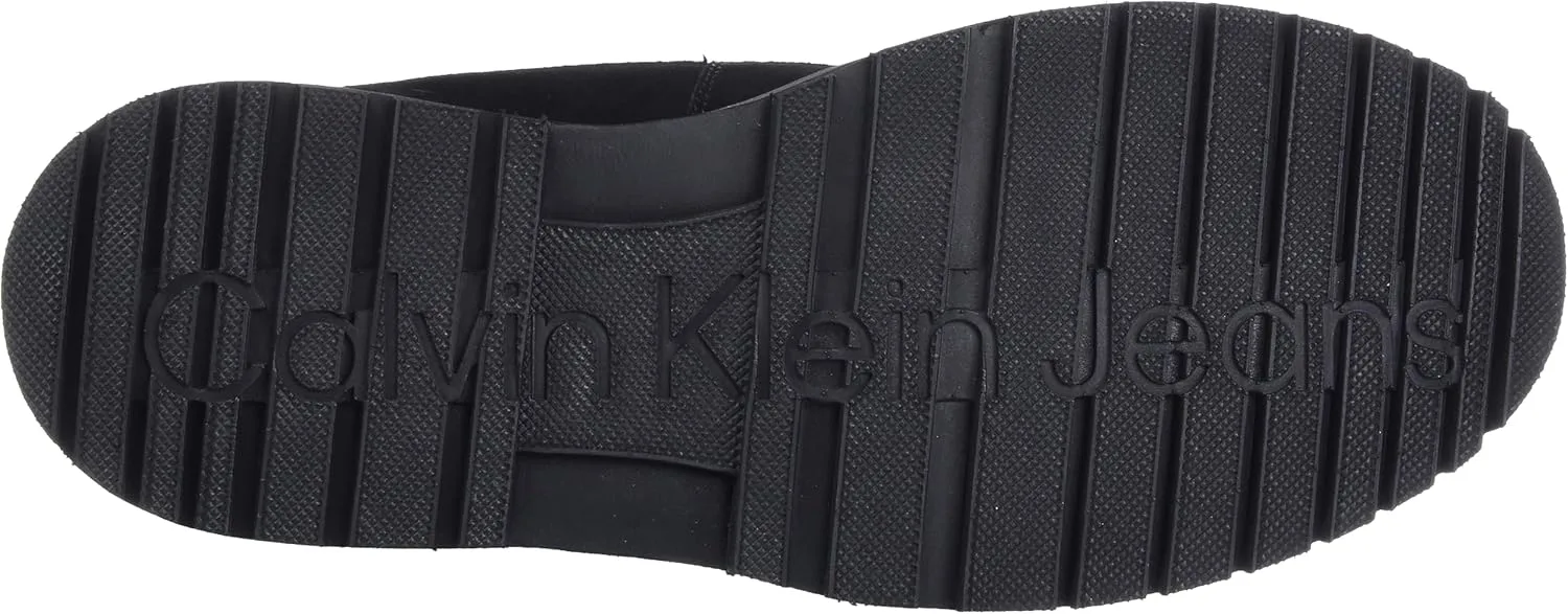 Мужские ботильоны Calvin Klein Eva Mid на шнуровке, черный — фото 2