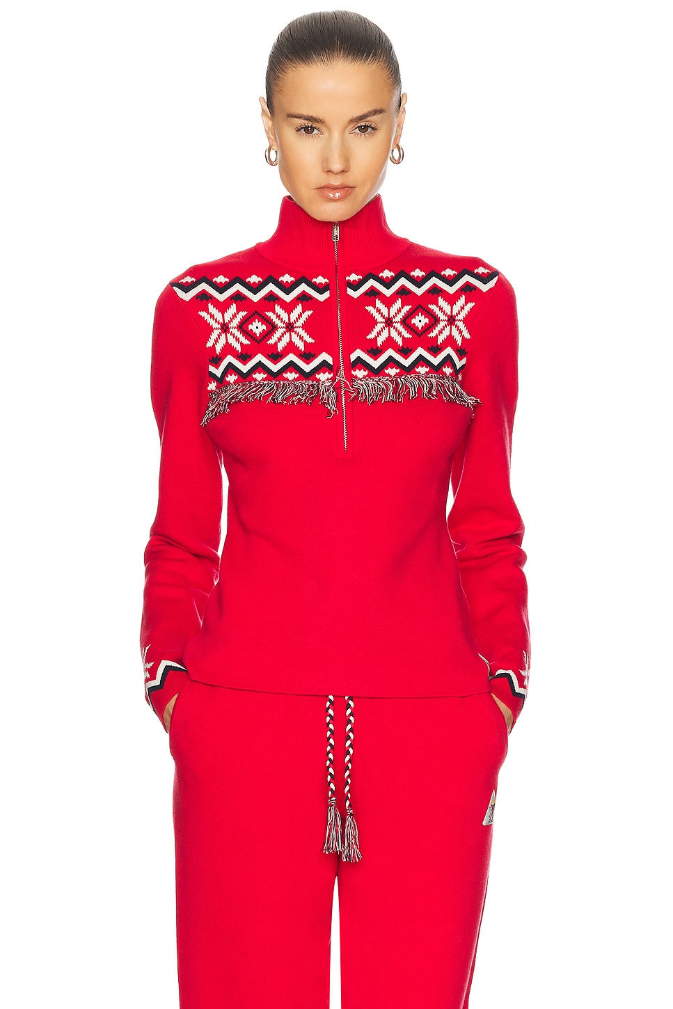 

Полураспашной свитер Après Ski Keystone Blanche The Upside, Chilli