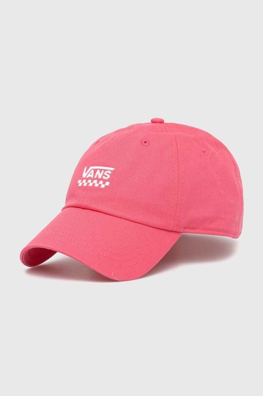 

Хлопковая бейсболка Vans, розовый